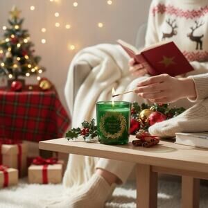 Ninety Six Candle Emerald Pine 10 oz 1-Wick DW Home Christmas Holiday Sold Out